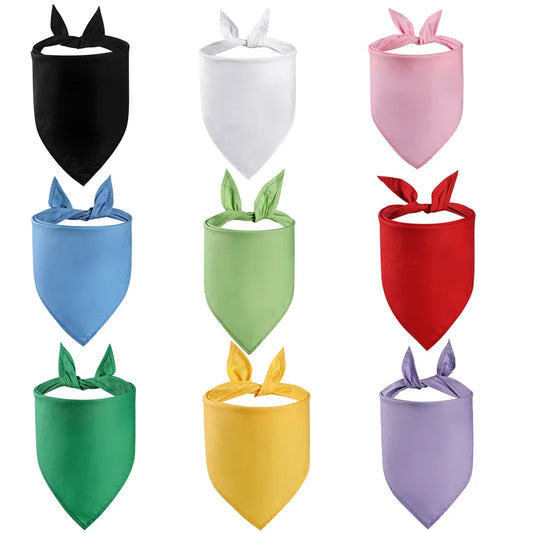 Bandana en Coton 100% pour Chien et Chat - Personnalisable avec Logo